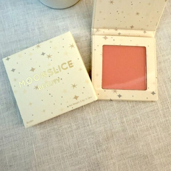Moonslice Beauty Blush in Color Beautiful-Travel Size-Starry Compact Vegan - Picture 4 of 8